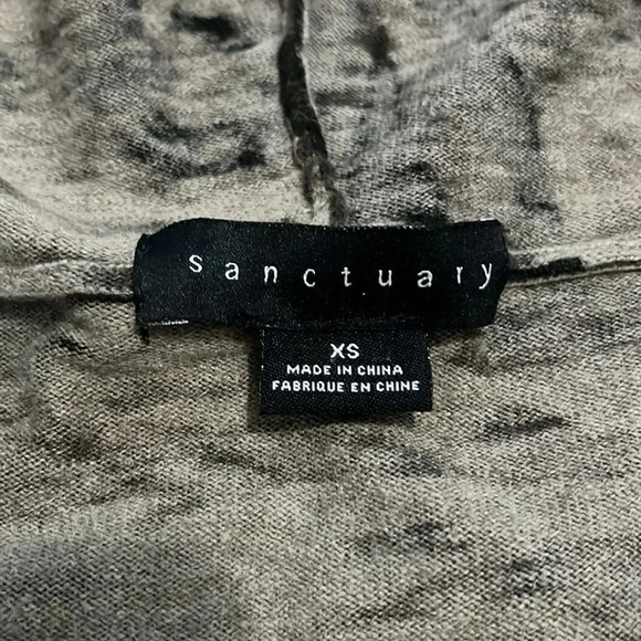 Sanctuary Hooded Camo Cardigan. XS - Picture 4 of 7